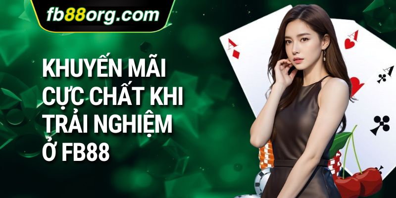 Khuyến mãi cực chất khi trải nghiệm ở FB88
