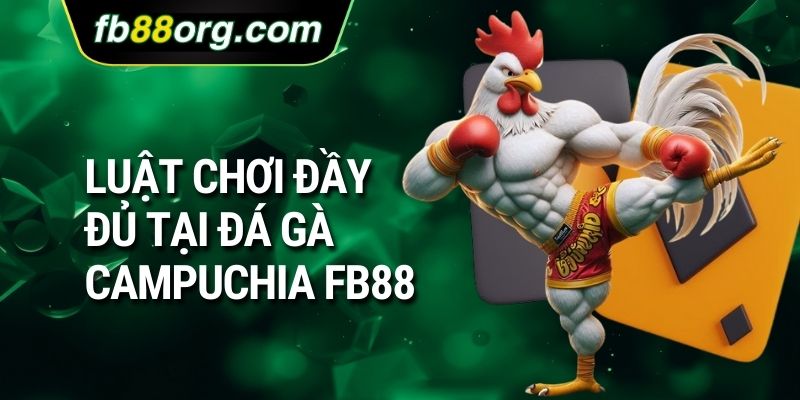 Luật chơi đầy đủ tại đá gà Campuchia FB88